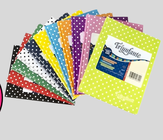 TRIUNFANTE CUADERNO LUNAR (123) TAPA DURA 19X24 X48H 90G