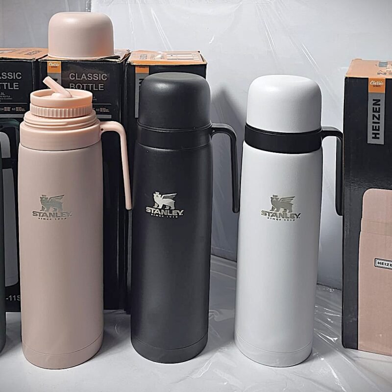 HEISEN TERMO MEDIA MANIJA COLOR 1LT X24 DISPONIBLE BULTO PRECIO DOLAR