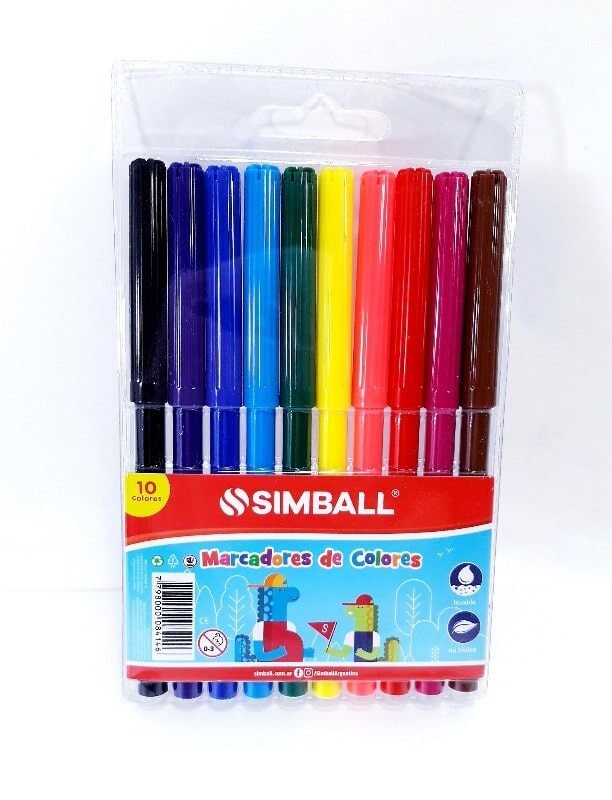 SIMBALL MARCADOR ESCOLAR X10U