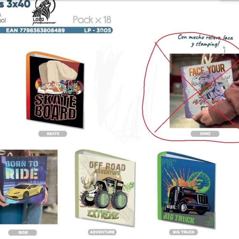 CARPETA N3 REYSA 3X40