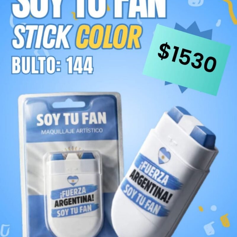 STICK TRICOLOR SOY TU FAN