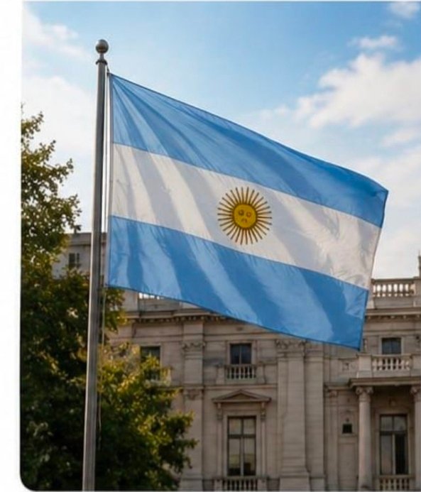 BANDERAS ARGENTINA IMPORTADA MED 70 X 1.40 BULTO BOLSA X1