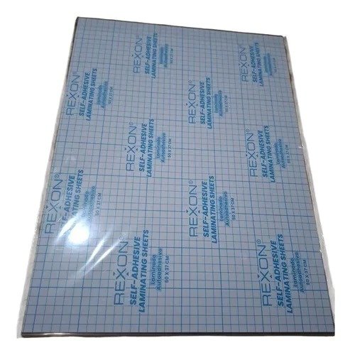 REXON HOJAS PLASTIFICADO EN FRIO CRISTAL X10 37X50CM 200 MICRONES