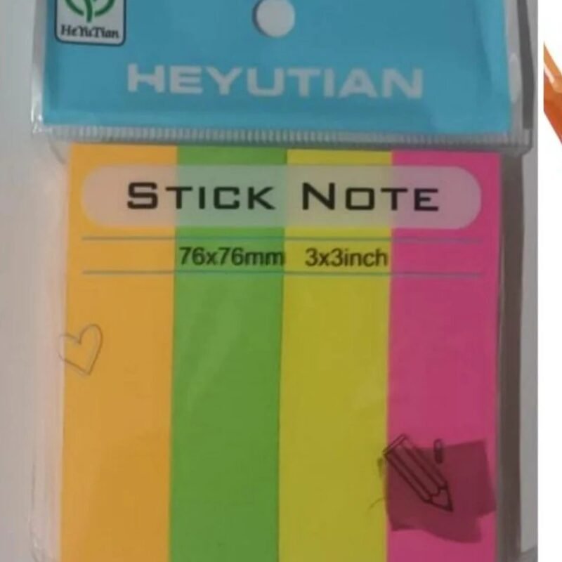 HEYUTIAN PACK SEÑALADORES STICK NOTE